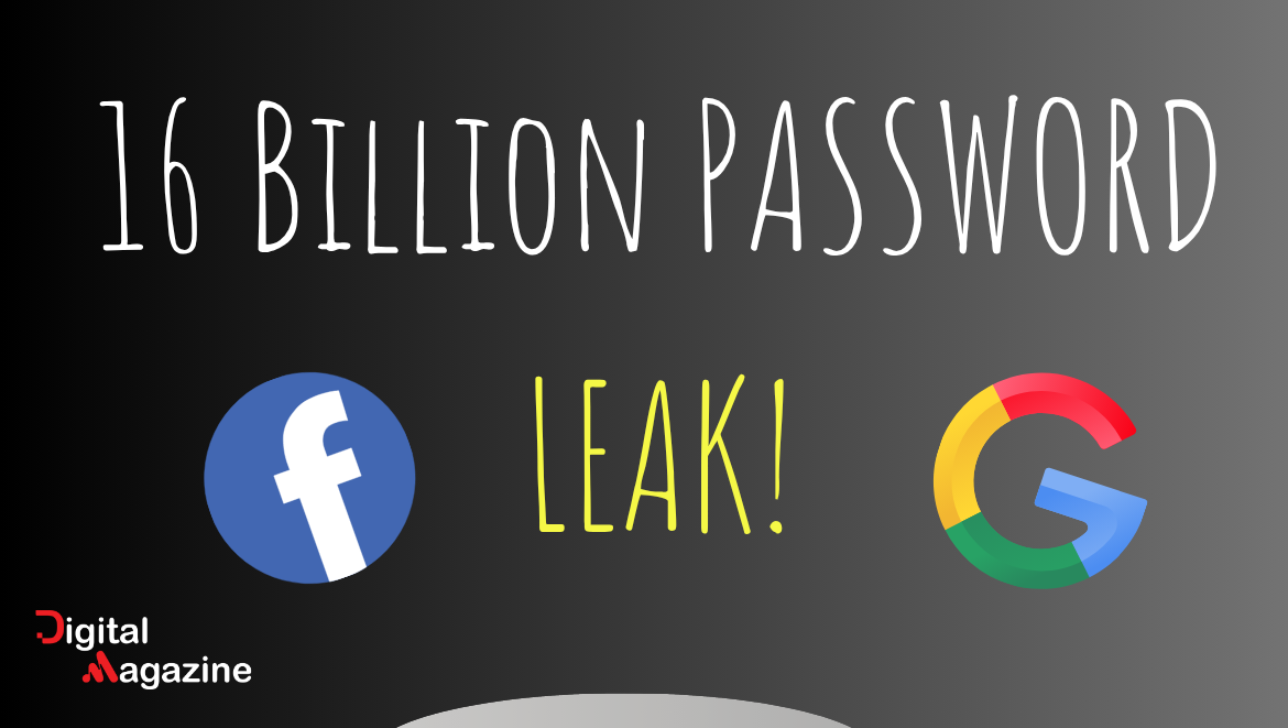 16 billion password leak -apple, google, meta 16 billiob password leak